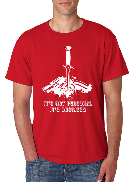 Men's T Shirt It's Not Personal It's Business Humor Funny T Shirt - ALLNTRENDSHOP - 5