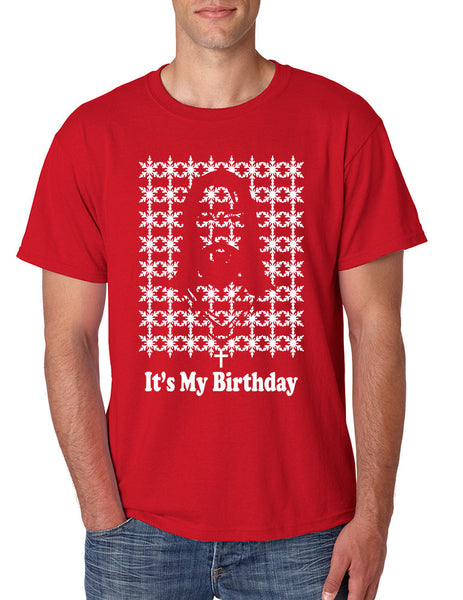 Its my birthday Jesus Mens T-shirt - ALLNTRENDSHOP - 1