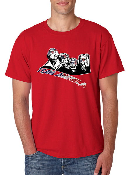 Men's T Shirt 4 Fathers American Team 4th Of July T Shirt