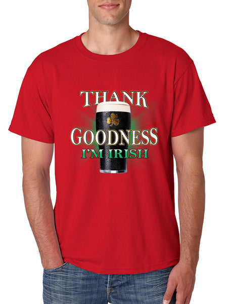 Thank Goodness Im Irish Men t-shirt - ALLNTRENDSHOP - 3
