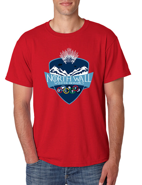 Men's T Shirt North Wall Winter Olympics Cool Tshirt