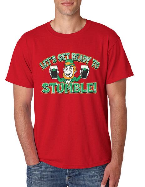 let`s get ready to stumble St patrick men t-shirt - ALLNTRENDSHOP - 2