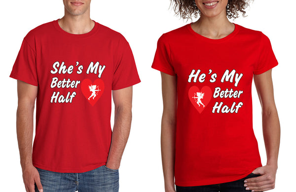she and hes my better half T-Shirts - ALLNTRENDSHOP - 3