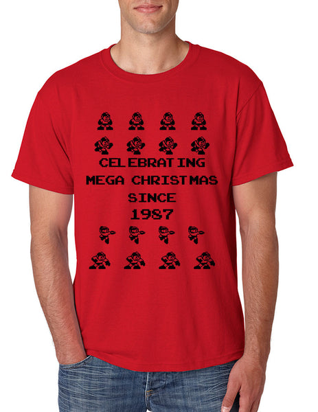 Men's T Shirt Celebrating Mega Christmas Ugly Sweater Cool Gift - ALLNTRENDSHOP - 2