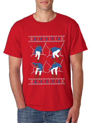 Men's T Shirt 4 1-800 Hotline Bling Ugly Xmas Sweater Holiday Gift - ALLNTRENDSHOP - 1