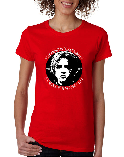 Women's T Shirt The North Remembers Cool Tee Shirt