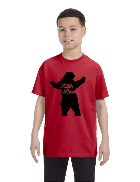 Kids T Shirt Little Bear Family Shirt Xmas Cute Holiday Gift - ALLNTRENDSHOP - 3