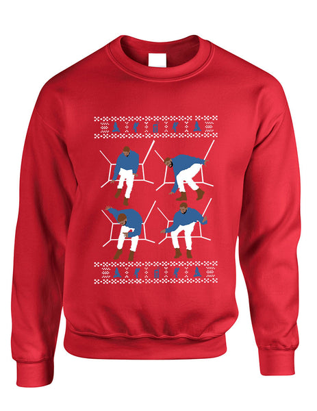 Adult Sweatshirt 4 1-800 Hotline Bling Ugly Christmas Sweater Gift - ALLNTRENDSHOP - 3