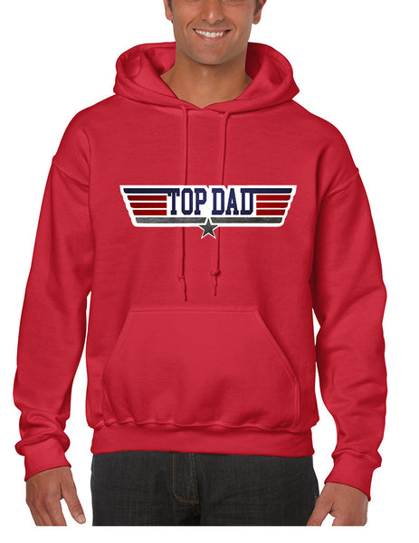 Men's Hoodie Top Dad Guns Father's Day Shirt Love Dad Gift