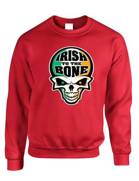 Irish To The Bone Skull women sweatshirt St Patrik - ALLNTRENDSHOP - 4