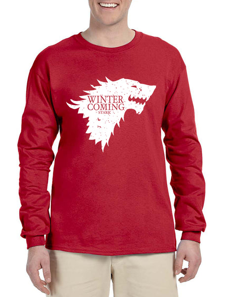 Men's Long Sleeve Winter Is Coming Cool T Shirt Popular Gift