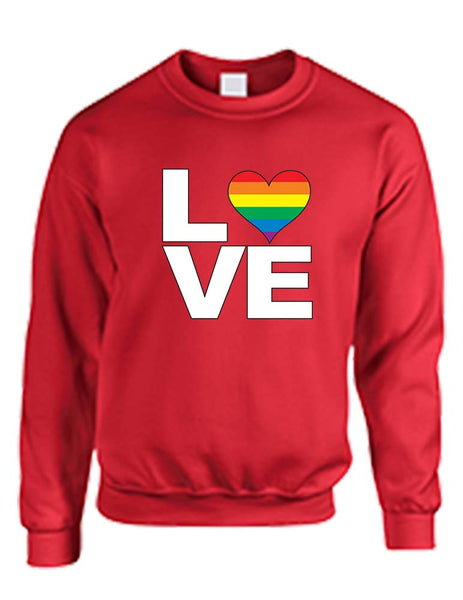 Love pride gays lesbians women sweatshirt - ALLNTRENDSHOP - 3