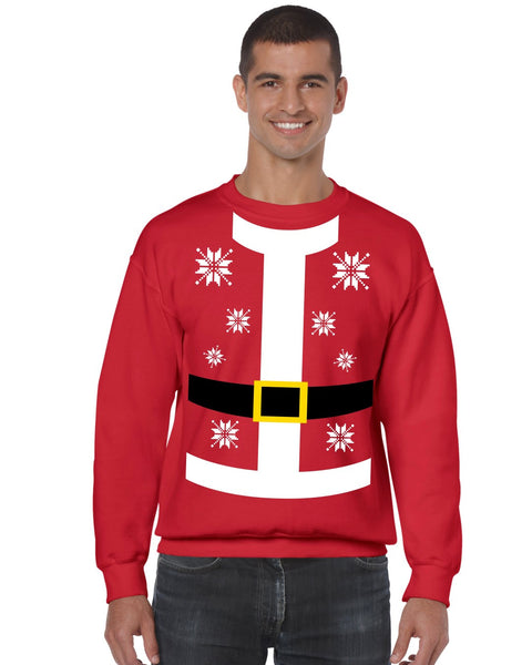 Santa suit Men's Sweatshirt - ALLNTRENDSHOP - 1