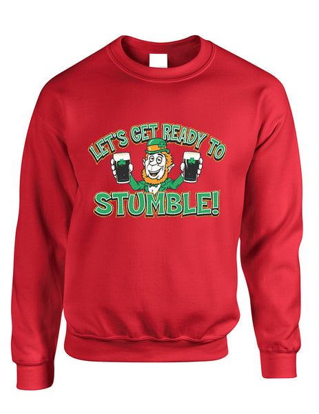 let`s get ready to stumble St patrick women sweatshirt - ALLNTRENDSHOP - 3
