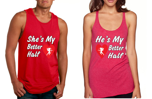 she and hes my better half tanktop - ALLNTRENDSHOP - 2