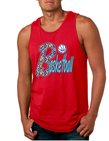 Men's Tank Top Basketball Aztec Love Sport Gym Top Fitness