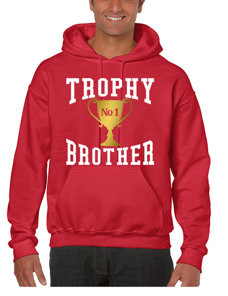 Men's Hoodie Trophy Brother Love Family Gift Cool Graphic Top - ALLNTRENDSHOP - 5