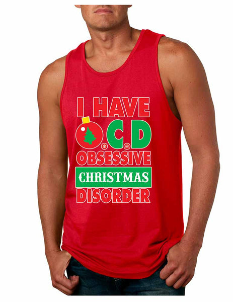 Obsessive christmas disorder Men's Jersey Tank - ALLNTRENDSHOP - 3