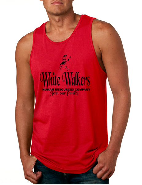 Men's Tank Top White Walkers Human Resources Company