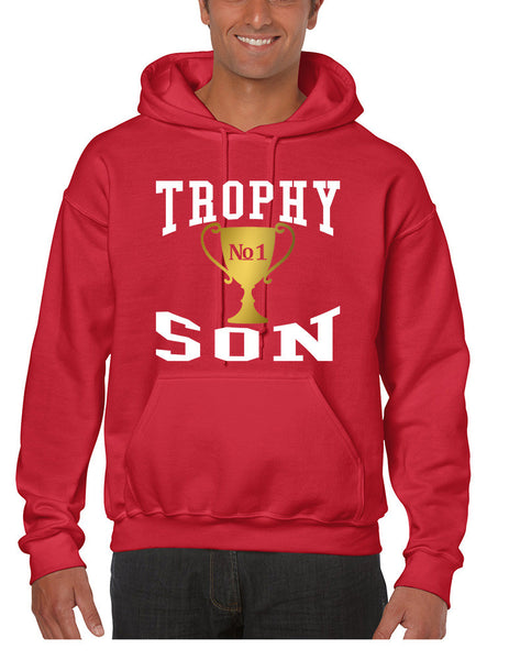 Men's Hoodie Trophy Son Cool Gift Love Graphic Top - ALLNTRENDSHOP - 5