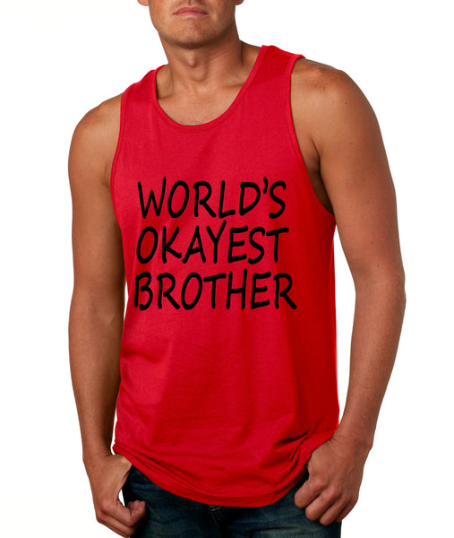 World's OKayest brother men jersey tank top - ALLNTRENDSHOP - 5