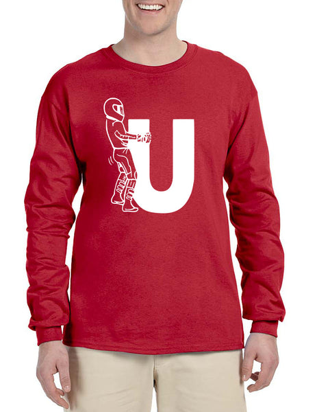 Men's Long Sleeve F U Motorcyclist Riding Buddies Shirts
