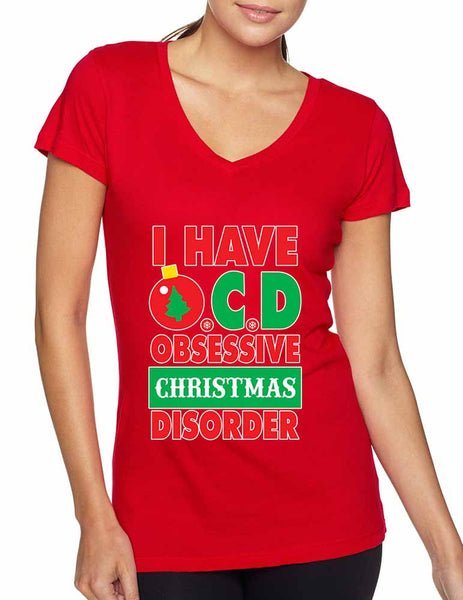 Obsessive christmas disorder Women's Sporty V - ALLNTRENDSHOP - 3