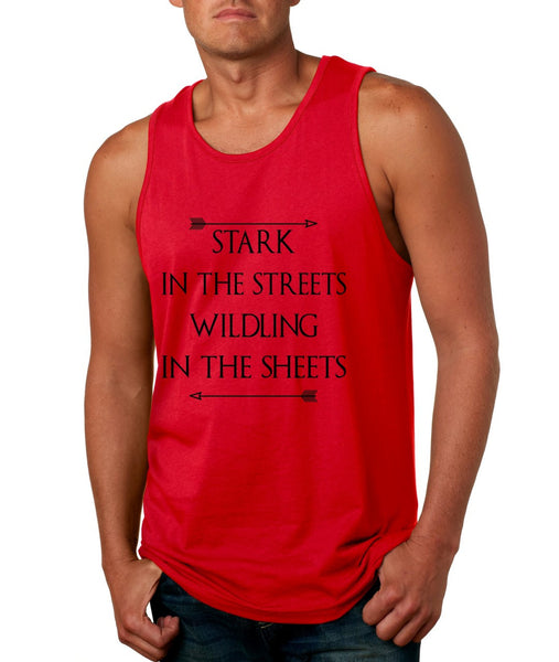 Stark in the streets wildling in the sheets men jersey tank top - ALLNTRENDSHOP - 5