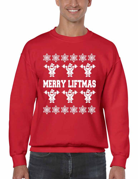 Merry Liftmass mens sweatshirt - ALLNTRENDSHOP - 2