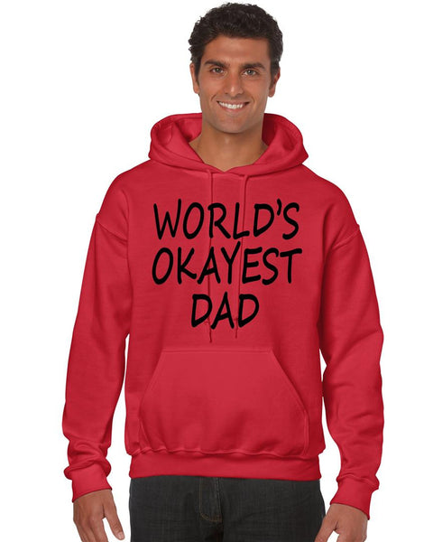 World's OKayest dad fathers day men Hoodie - ALLNTRENDSHOP - 8