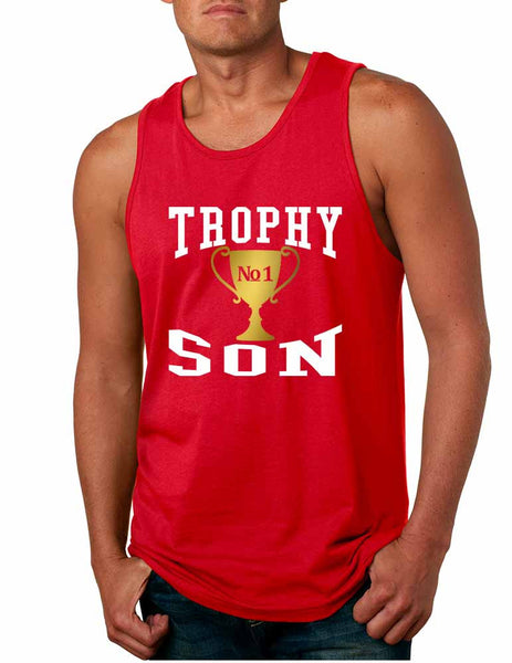 Men's Tank Top Trophy Son Cool Gift Love Graphic Top - ALLNTRENDSHOP - 4