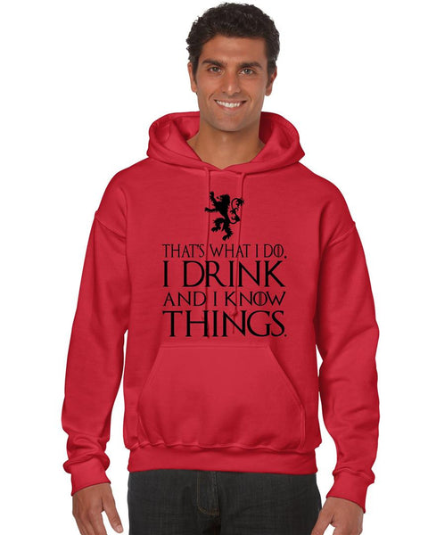 That What I Do I Drink And I Know Things men Hoodie - ALLNTRENDSHOP - 6