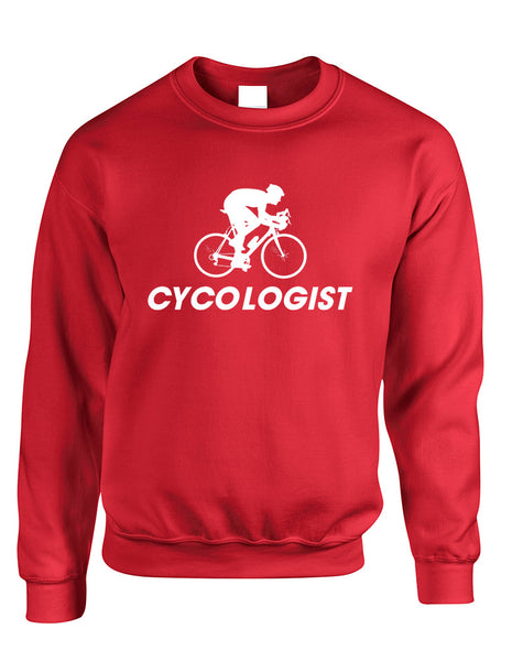 Adult Sweatshirt Cycologist Love Sport Cool Cycling Top