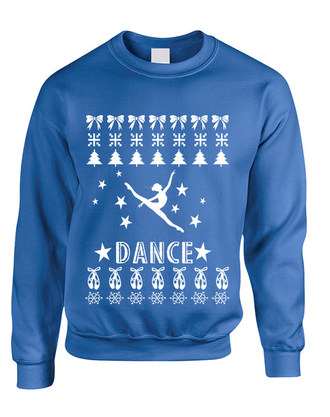 Adult Sweatshirt Dance Ugly Xmas Love Dancing Shirt Cute Gift