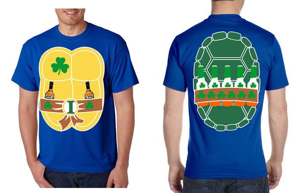 Men's T Irish Ninja St Patrick's Day Cool Party Tee Shirt