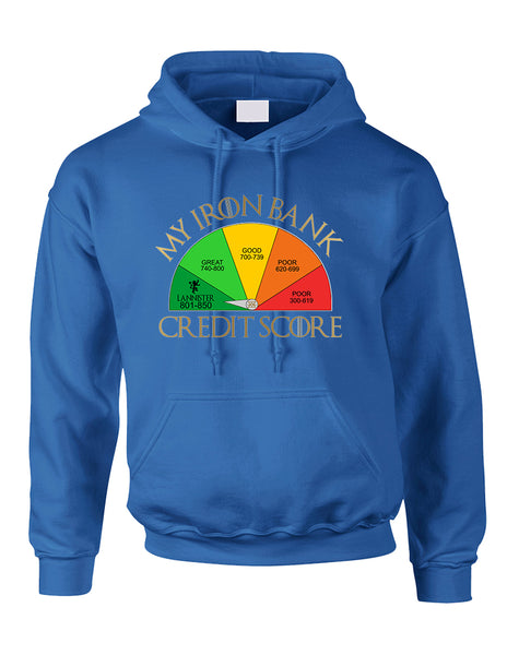 Adult Hoodie My Iron Bank Credit Score Lannister Cool Top