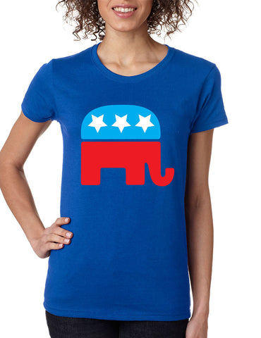 Republican party elephant elections Women t-shirt - ALLNTRENDSHOP - 1