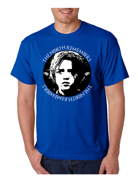 Men's T Shirt The North Remembers Cool Trendy Tshirt