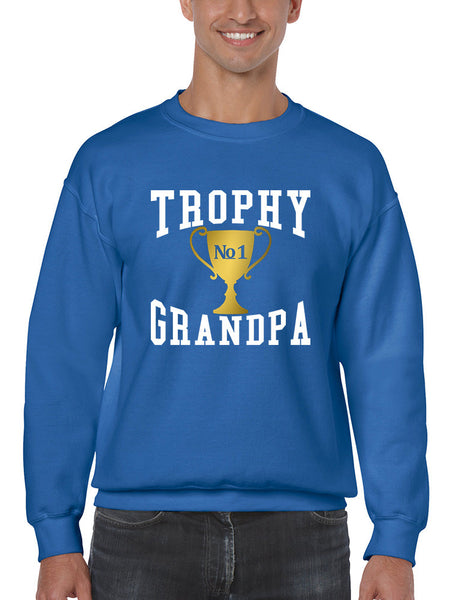 Men's Sweatshirt Trophy Grandpa Cool Xmas Gift Love Family Top - ALLNTRENDSHOP - 6