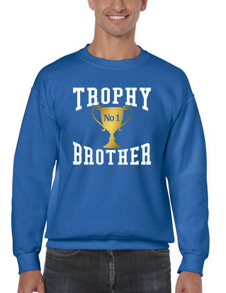 Men's Sweatshirt Trophy Brother Love Family Gift Graphic Top - ALLNTRENDSHOP - 6
