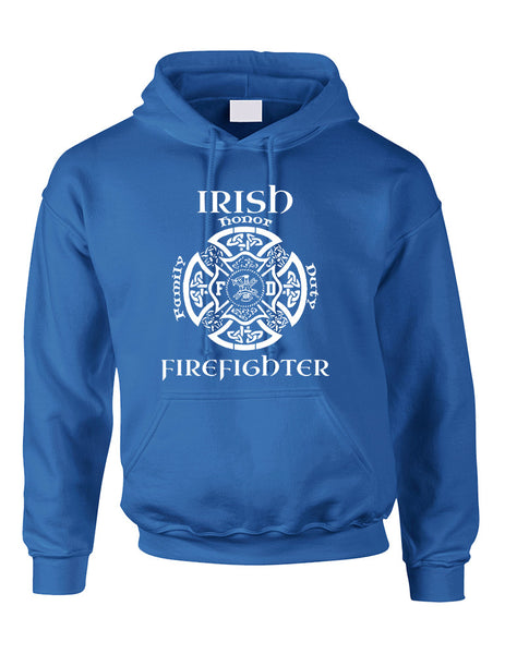 Adult Hoodie Irish Firefighter St Patrick's Top Love Irish Party - ALLNTRENDSHOP - 4