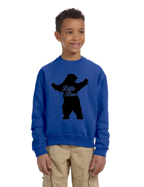 Kids Youth Crewneck Little Bear Family Shirt Xmas Cute Gift - ALLNTRENDSHOP - 2