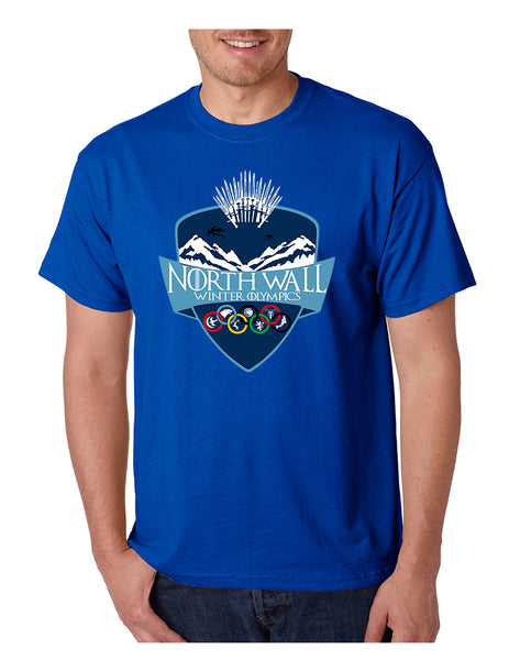 Men's T Shirt North Wall Winter Olympics Cool Tshirt