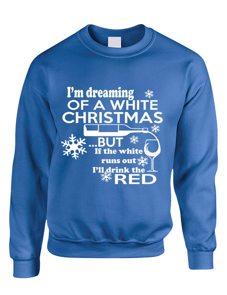 Adult Crewneck Drunk Christmas Alcohol Top Holiday Funny Top - ALLNTRENDSHOP - 4