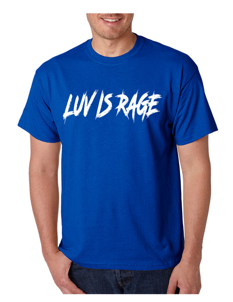 Men's T Shirt Luv Is Rage Popular T Shirt Cool Shirt