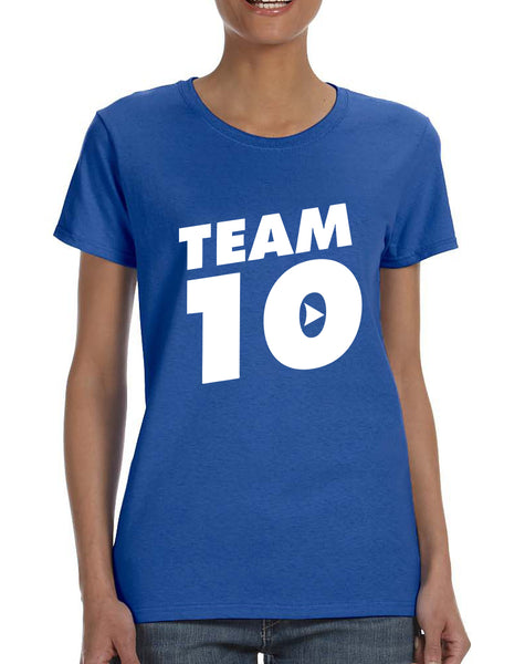 Women's T Shirt Team 10 Cool Trendy Tee