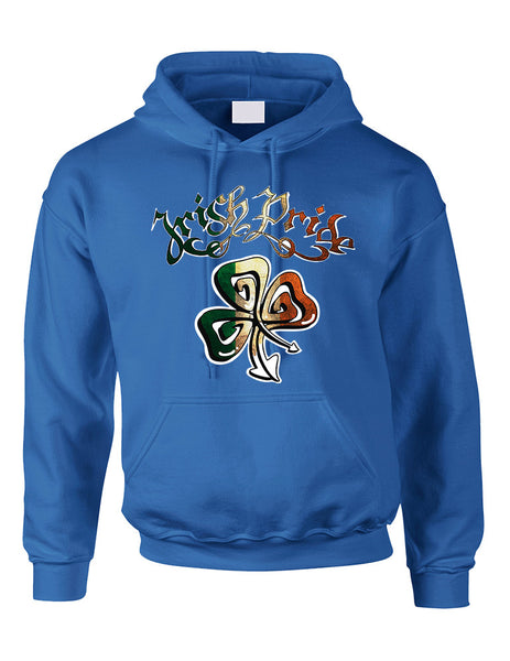 Adult Hoodie Irish Pride Shamrock St Patrick's Party Top
