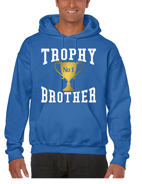 Men's Hoodie Trophy Brother Love Family Gift Cool Graphic Top - ALLNTRENDSHOP - 6