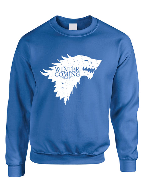 Adult Sweatshirt Winter Is Coming Cool Top Popular Sweatshirt