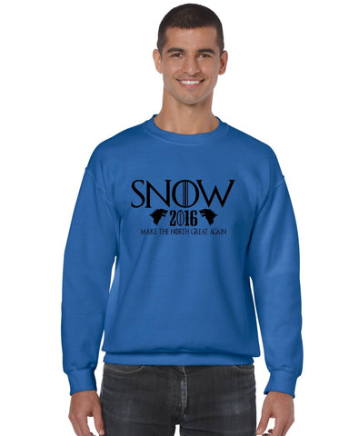 Snow 2016 Make The North Great Again men sweatshirt - ALLNTRENDSHOP - 1